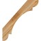 Ekena Millwork 4"W x 30"D x 34"H Olympic Rough Sawn Knee Brace, Western Red Cedar BRC04X30X34OLY00RWR - alternate 3